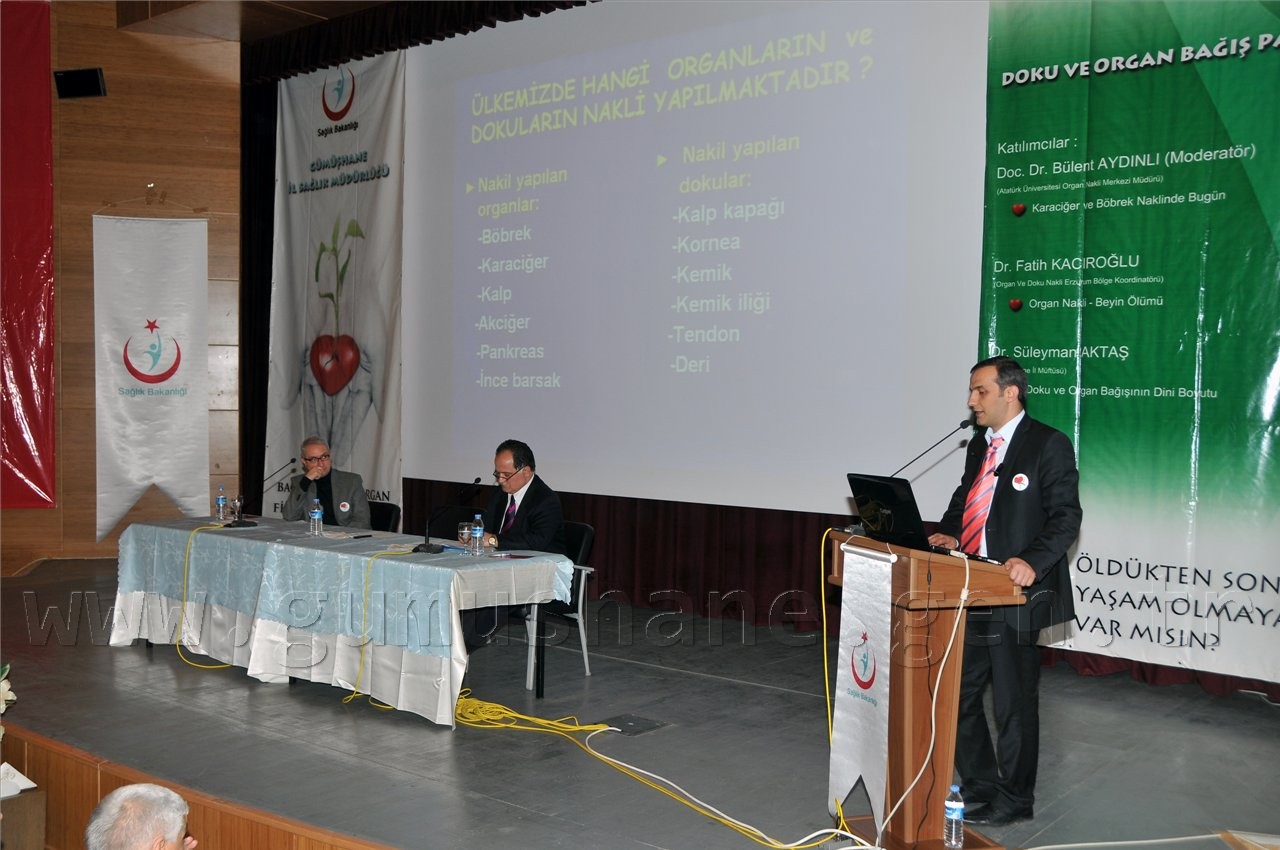 Organ ve Doku Nakli Gümüşhane'de Masaya Yatırıldı 15