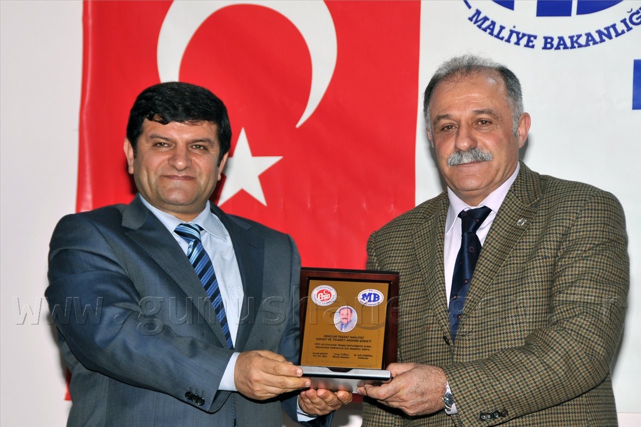 Vergi Rekortmenleri Ödüllerini Aldı 17