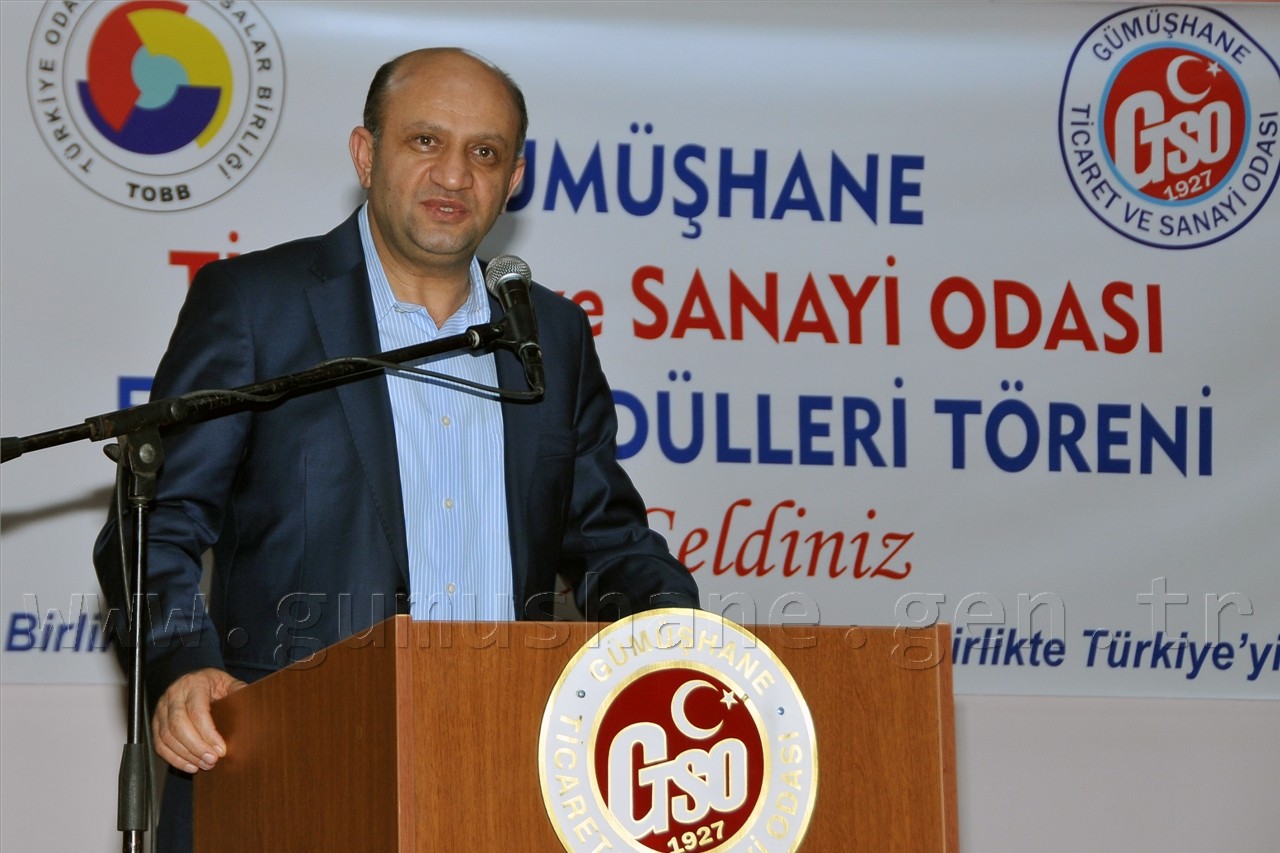 Gümüşhane'nin Ekonomi Ödüllerini Bakan Işık Verdi 9