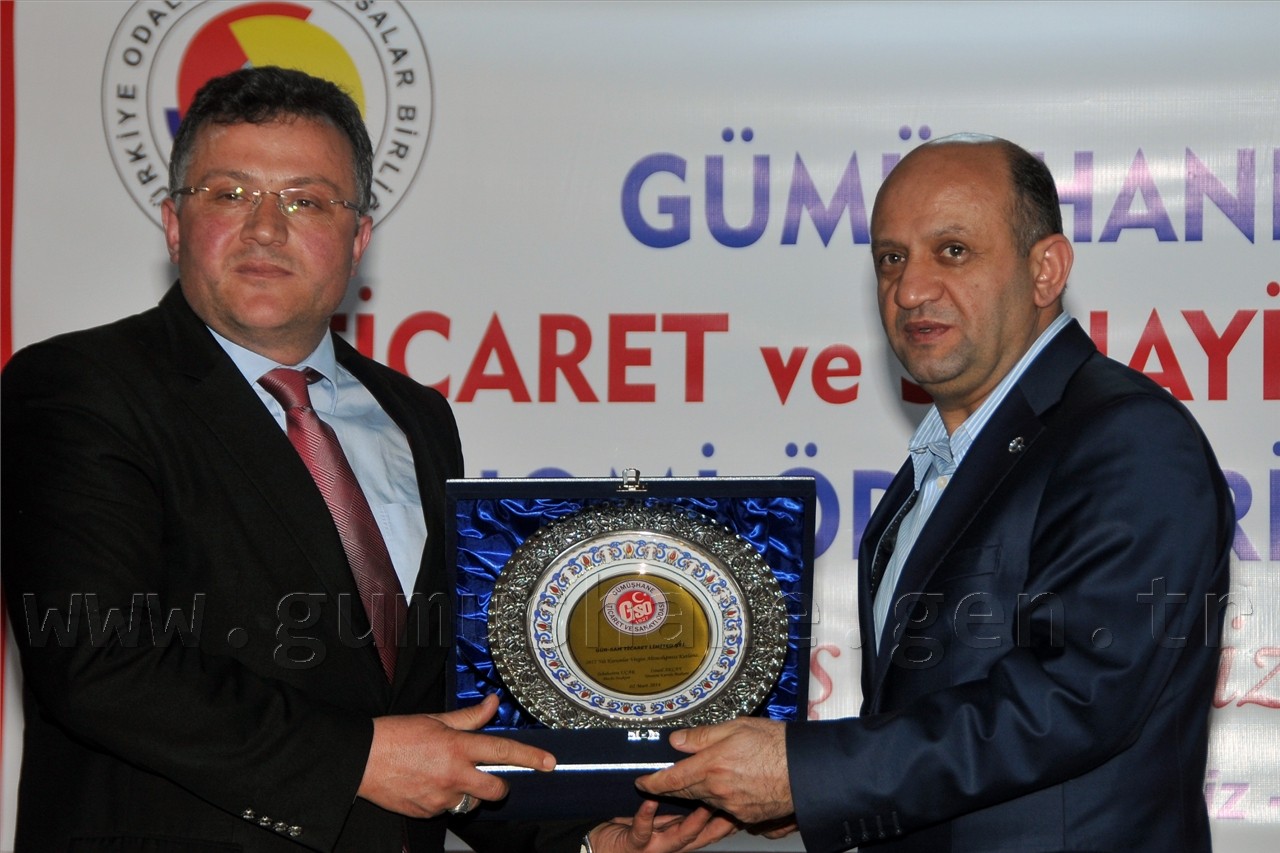 Gümüşhane'nin Ekonomi Ödüllerini Bakan Işık Verdi 22