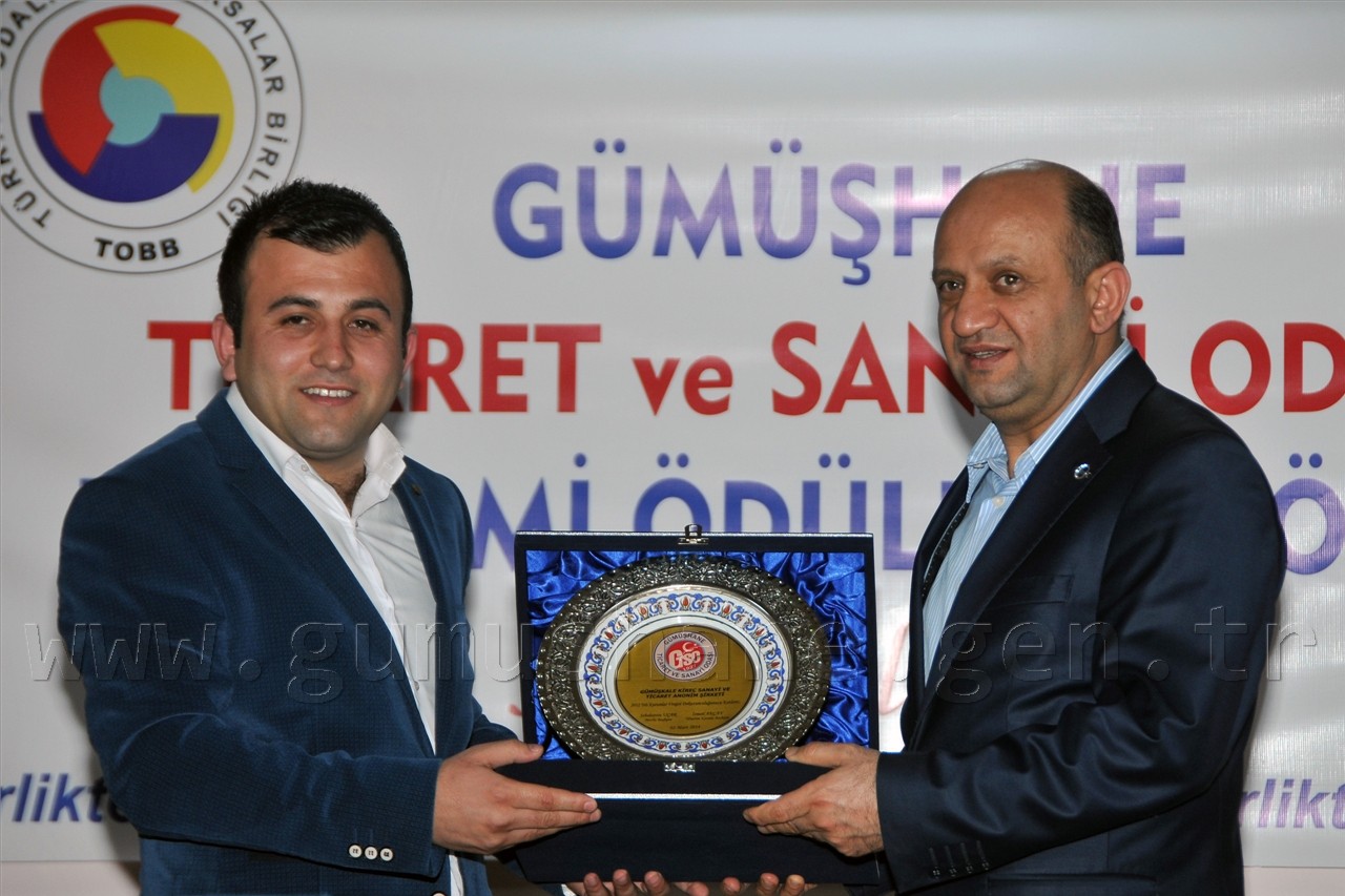 Gümüşhane'nin Ekonomi Ödüllerini Bakan Işık Verdi 28