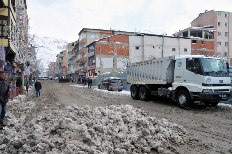 Gümüşhane'de Etkili Kar Yağışı 6