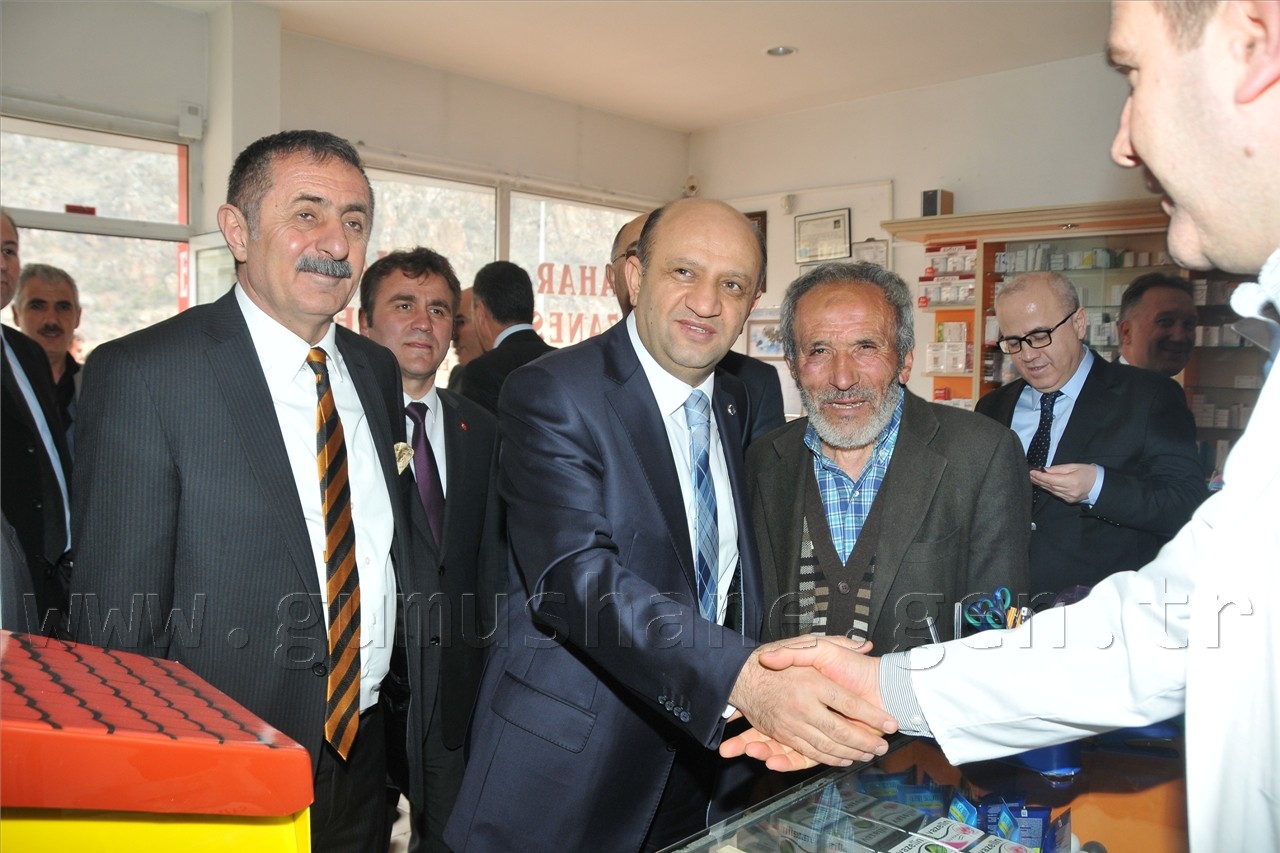 Bakan Işık, Torul, Şiran, Kelkit ve Köse'de 31