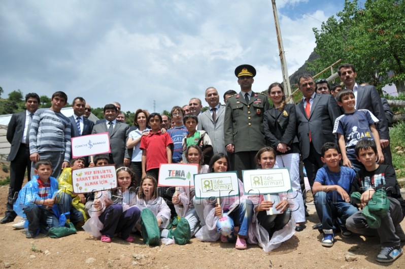 İş Bankası'nın 68.Ormanı Gümüşhane'de 58