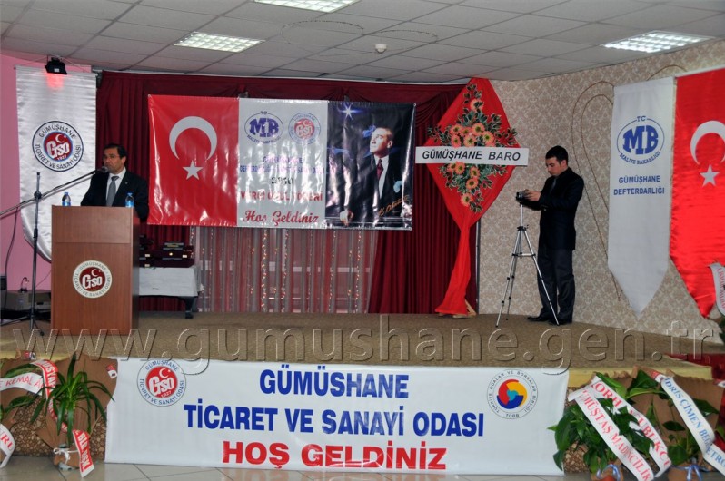 Gümüşhane'de Vergi Rekortmenleri Ödüllerini Aldı 77