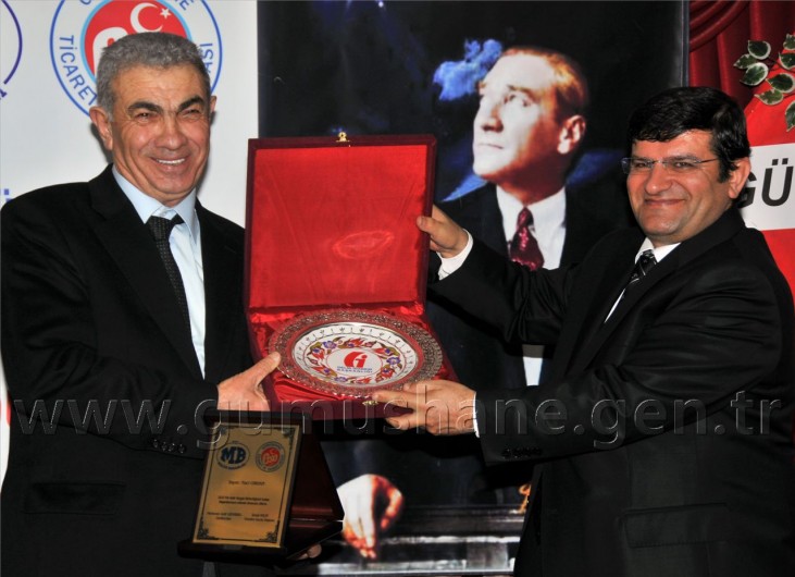 Gümüşhane'de Vergi Rekortmenleri Ödüllerini Aldı 10