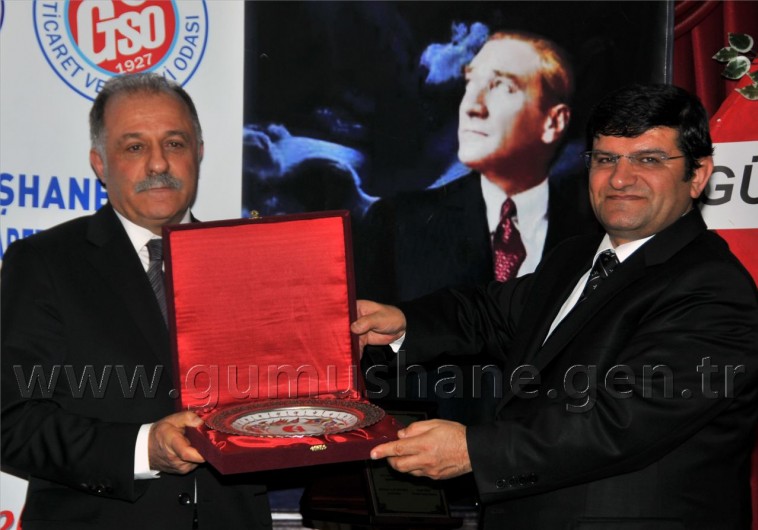 Gümüşhane'de Vergi Rekortmenleri Ödüllerini Aldı 12