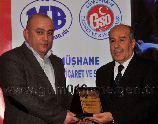 Gümüşhane'de Vergi Rekortmenleri Ödüllerini Aldı 40