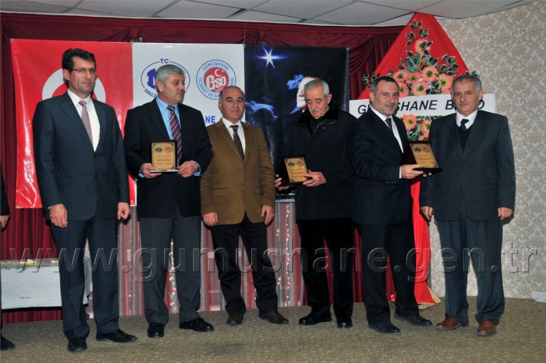 Gümüşhane'de Vergi Rekortmenleri Ödüllerini Aldı 44