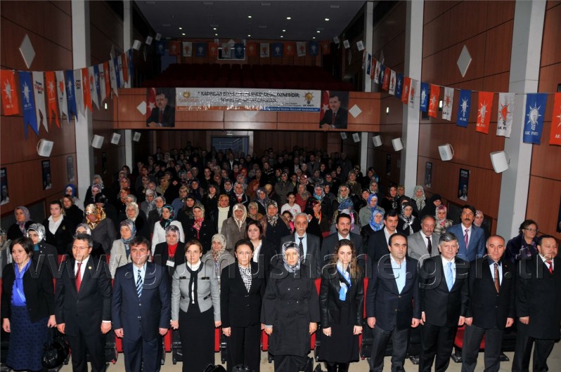 AK Parti İl Kadın Kolları Kongresi Yapıldı 6
