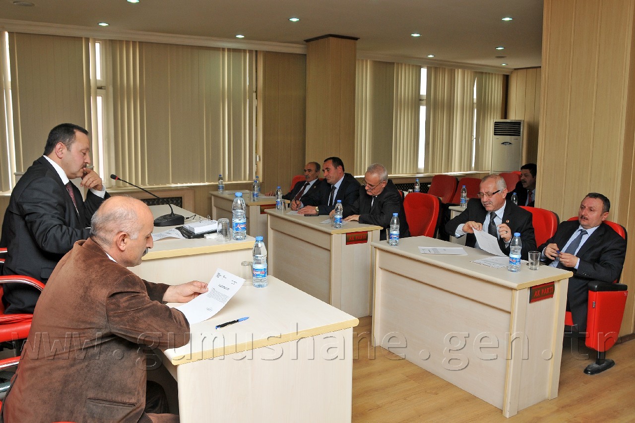 İl Genel Meclisi DOKA Projeleri İçin Olağanüstü Toplandı 2