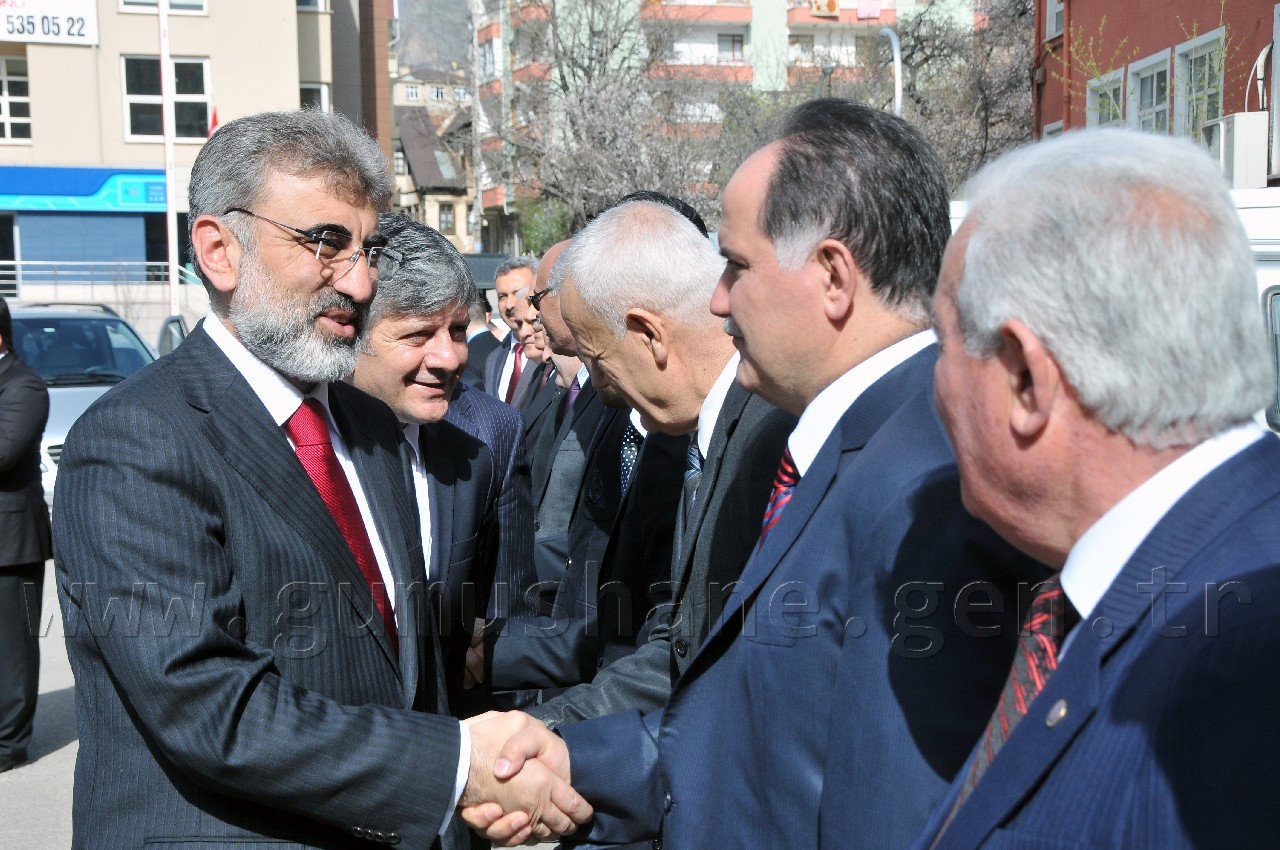 Enerji Ve Tabii Kaynaklar Bakanı Taner Yıldız Gümüşhane'de 13