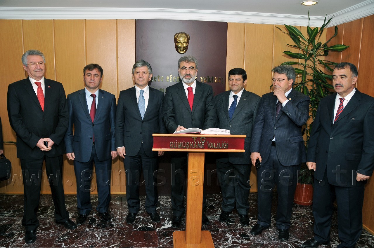 Enerji Ve Tabii Kaynaklar Bakanı Taner Yıldız Gümüşhane'de 16