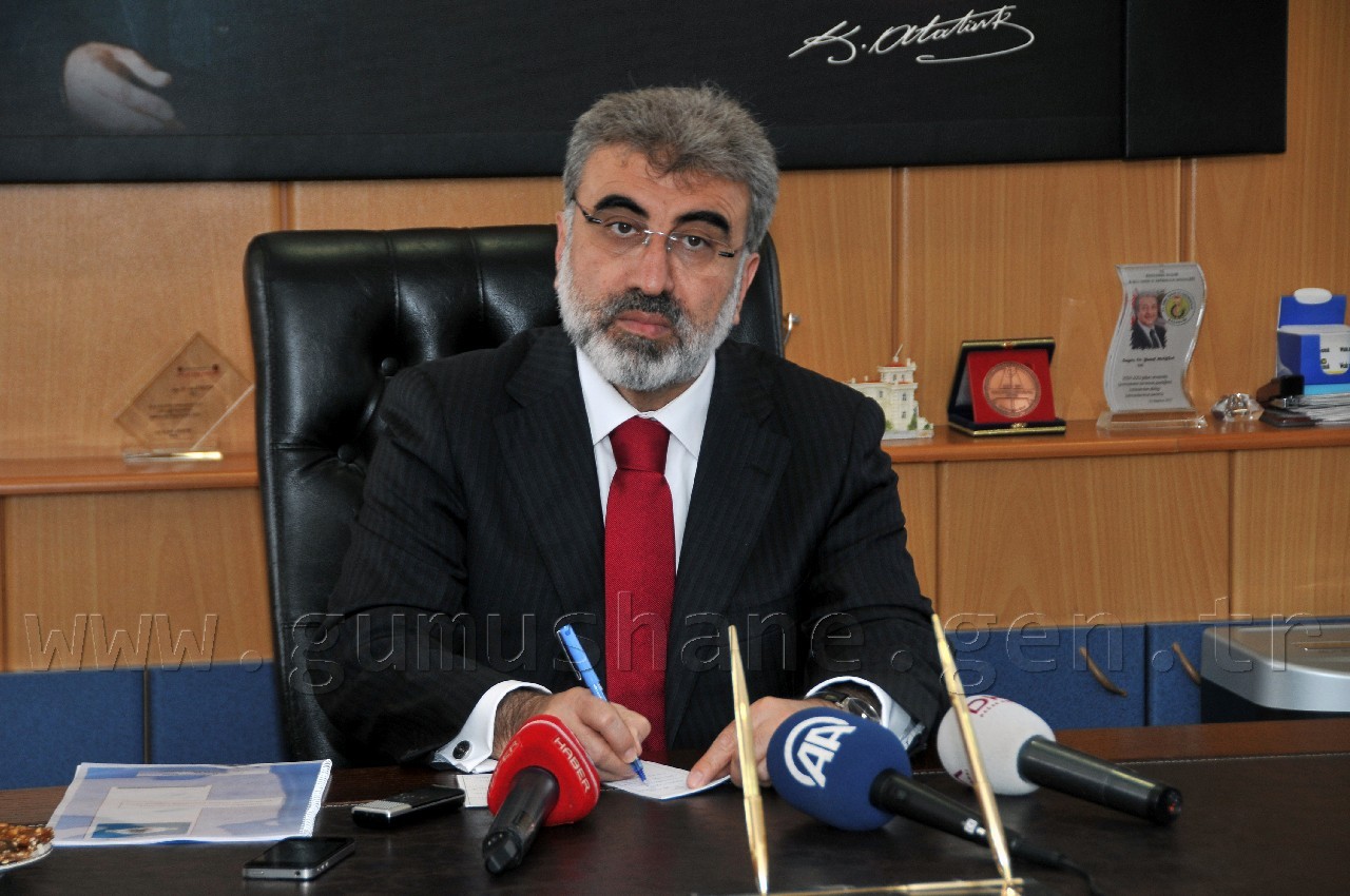 Enerji Ve Tabii Kaynaklar Bakanı Taner Yıldız Gümüşhane'de 17