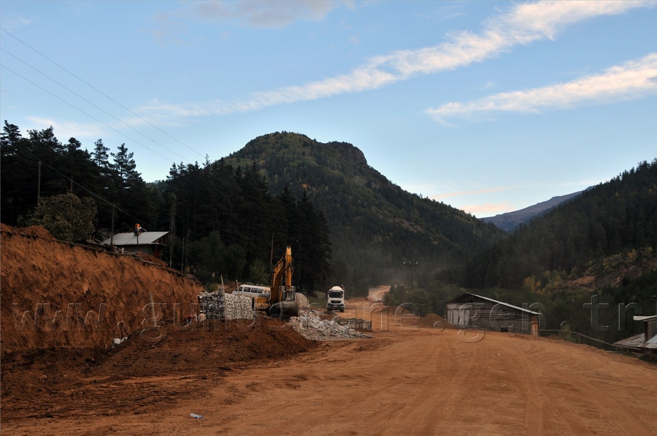 İkisu Şiran Yolu Yüzde 80'e Ulaştı 9
