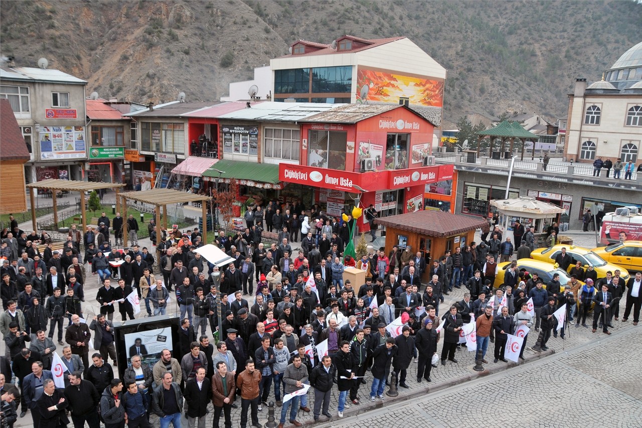 BBP Lideri Destici Gümüşhane'de 13