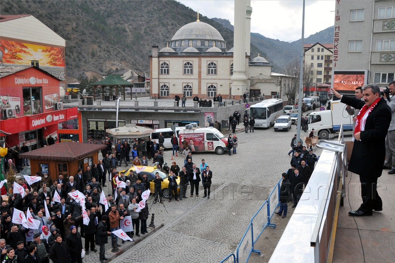 BBP Lideri Destici Gümüşhane'de 15