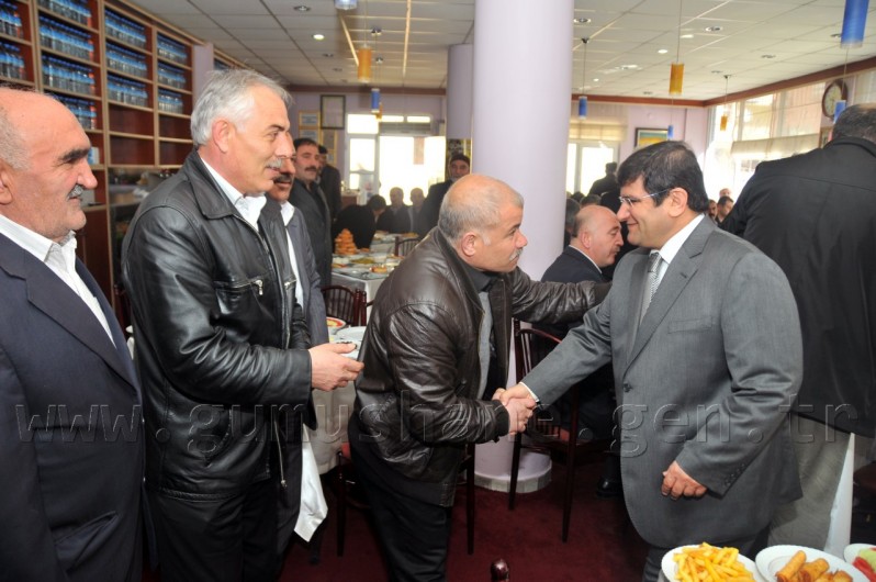 Gümüşhane Protokolü Muhtarlarla Toplandı 4