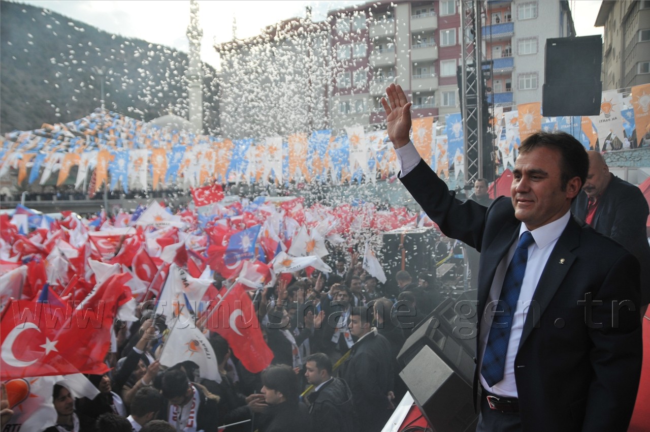 AK Parti Genel Başkan Yardımcısı Numan Kurtulmuş Gümüşhane'de 12