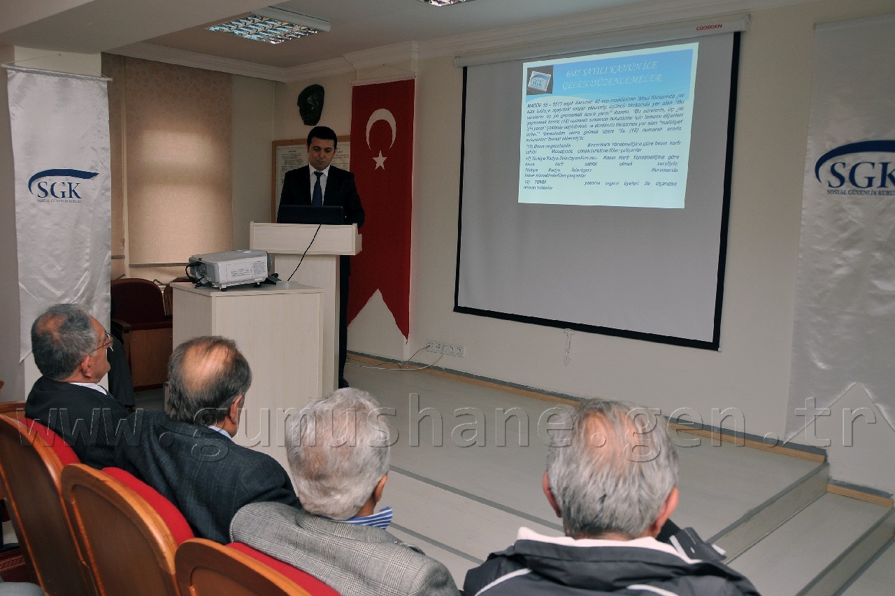 SGK'dan Gazetecilere Yıpranma Semineri 4