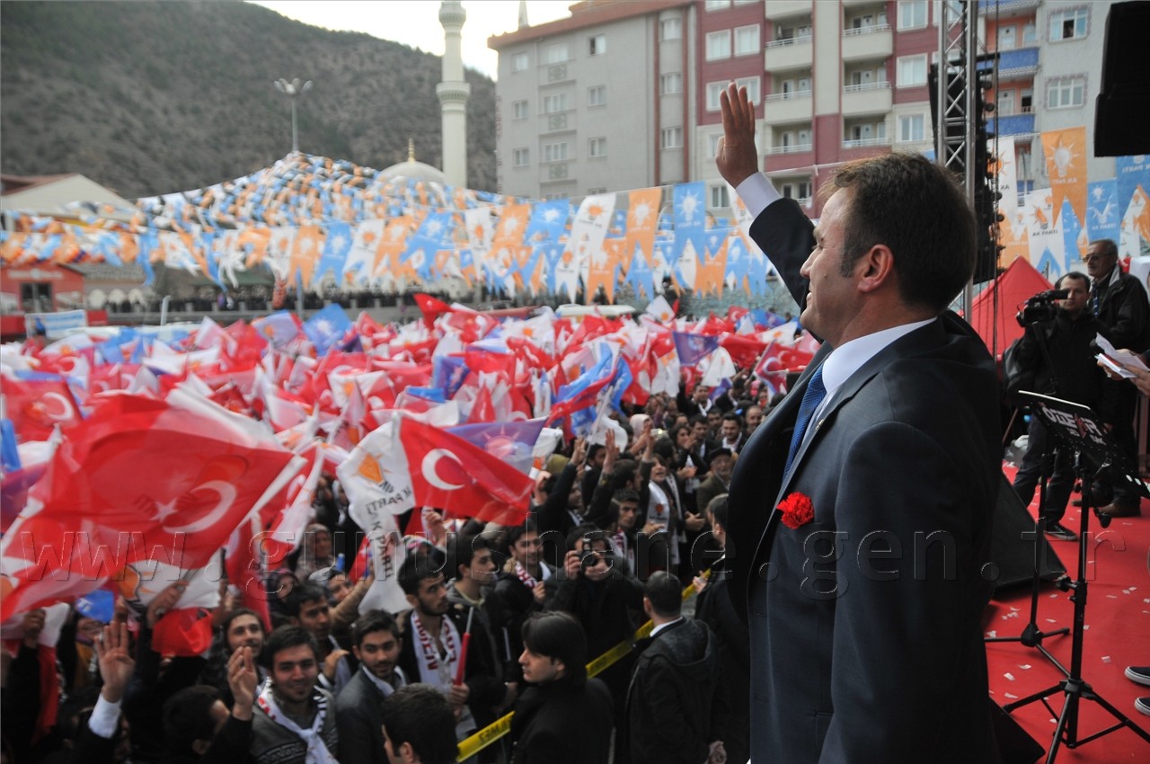AK Parti Genel Başkan Yardımcısı Numan Kurtulmuş Gümüşhane'de 15