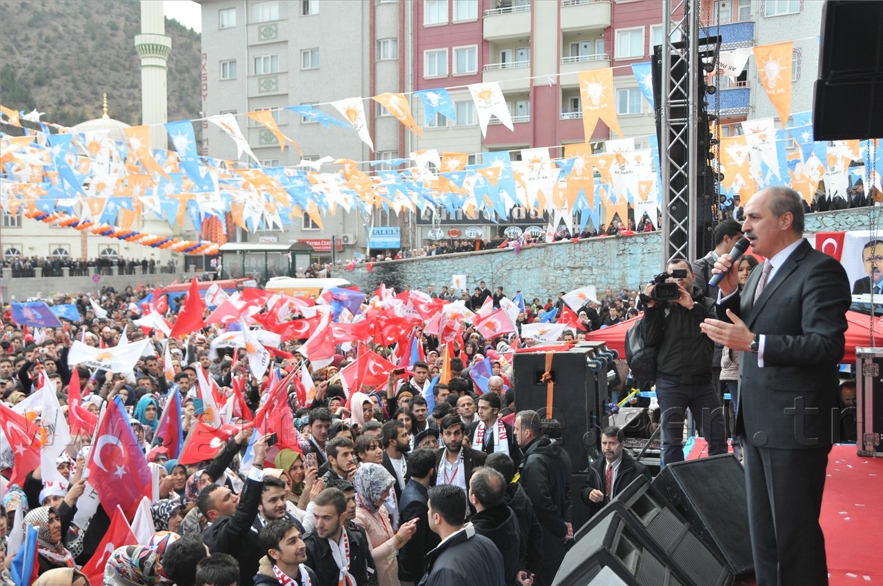 AK Parti Genel Başkan Yardımcısı Numan Kurtulmuş Gümüşhane'de 17