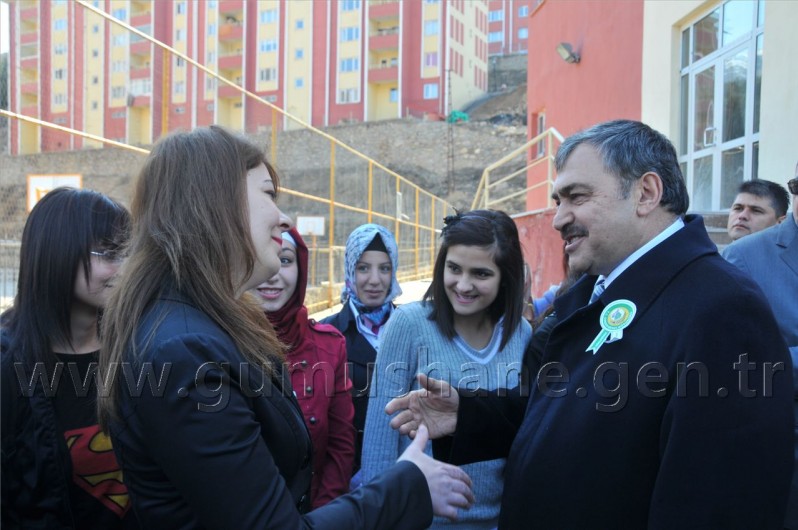 Orman ve Su İşleri Bakanı Eroğlu Gümüşhane'de 12