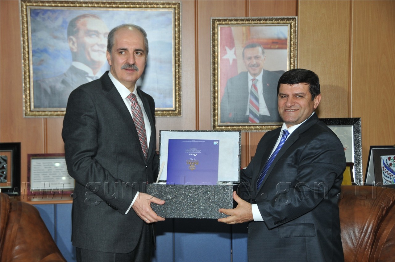 Kurtulmuş Vali Mayda'yı Makamında Ziyaret Etti 6