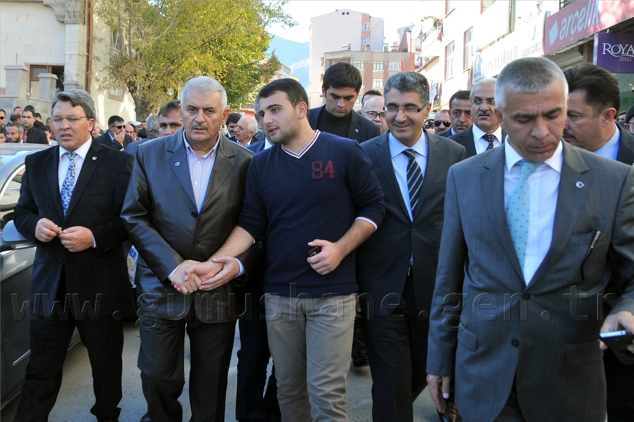 Bakan Yıldırım Gümüşhane'de 15