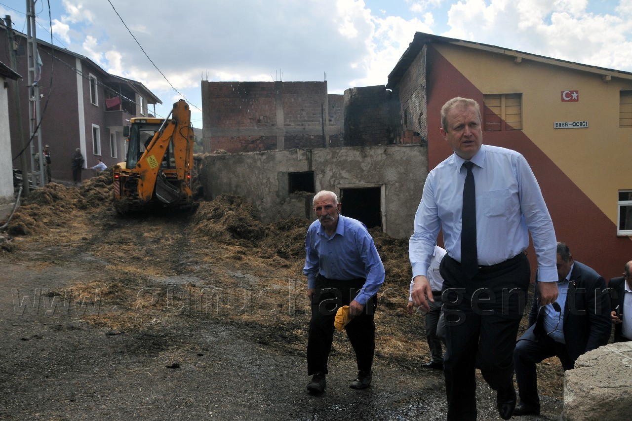 Pehlivantaş Köyünde ki Yangın 12