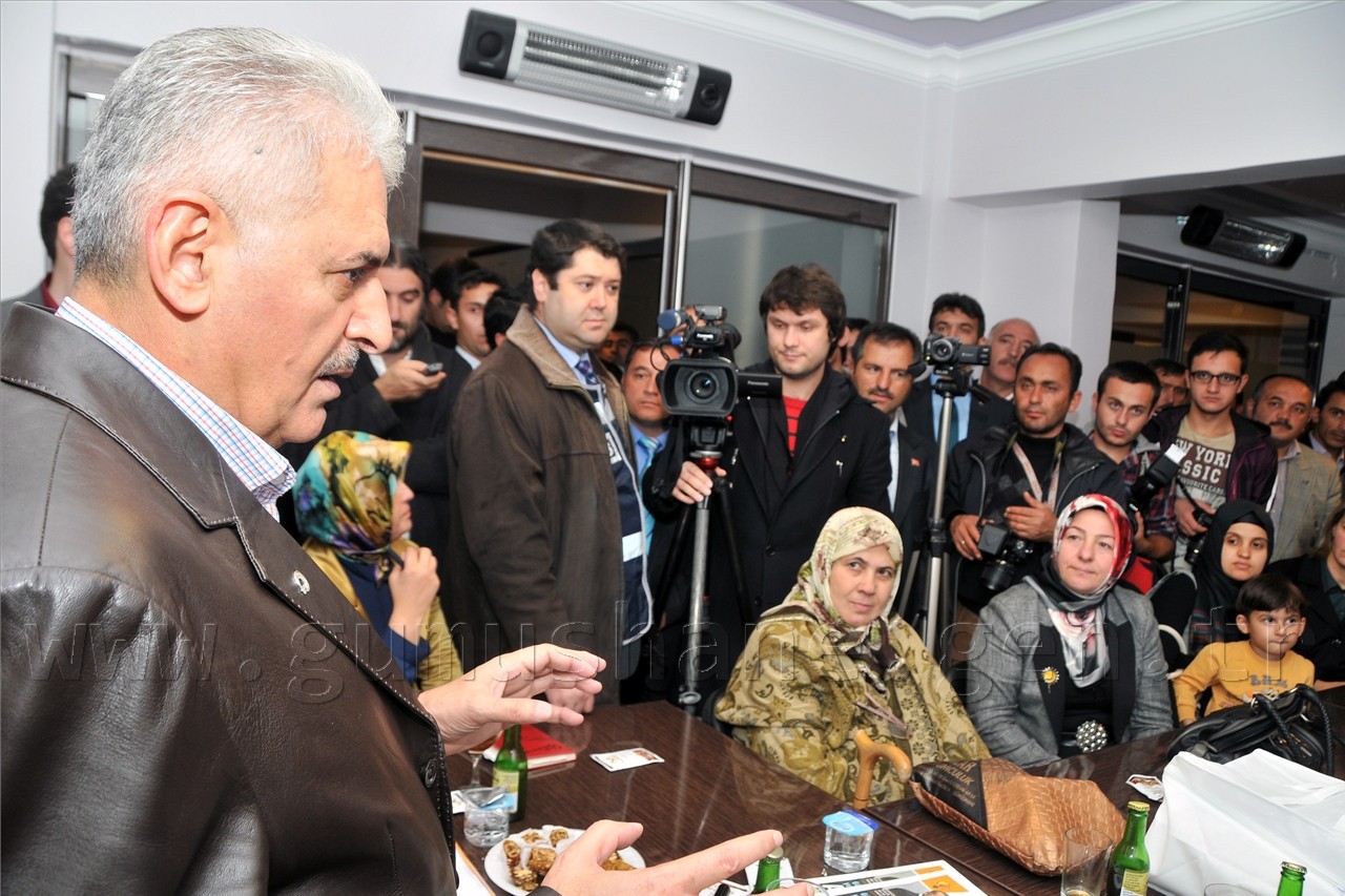 Bakan Yıldırım Gümüşhane'de 22