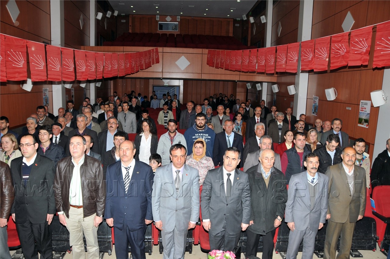 CHP İstanbul Milletvekili İhsan Özkes Gümüşhane'de 6