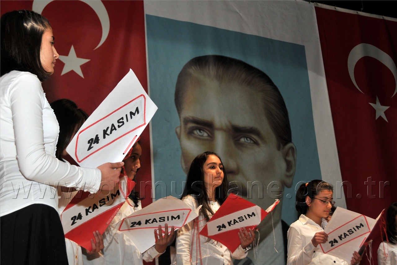 Gümüşhane'de 24 Kasım Öğretmenler Günü Kutlamaları 20