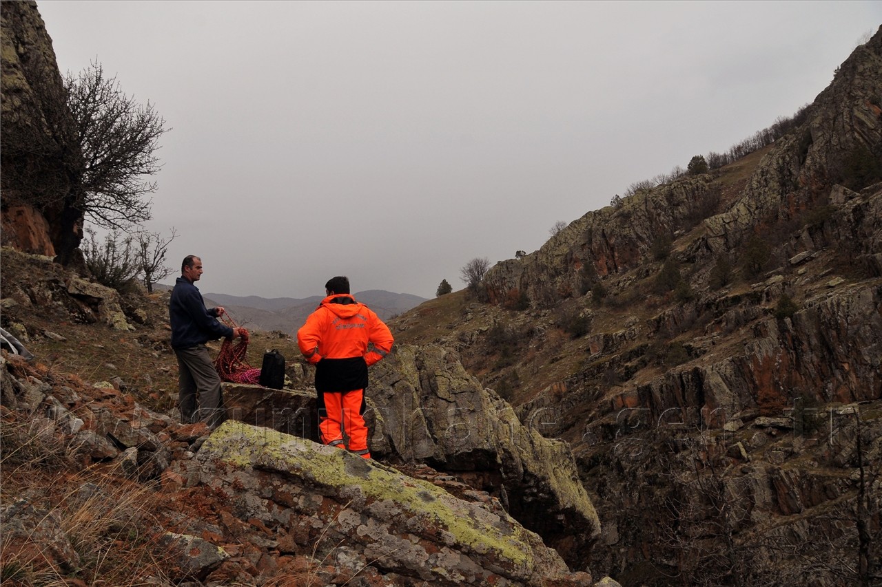Gümüşhane'de Keçi Kurtarma Operasyonu 3