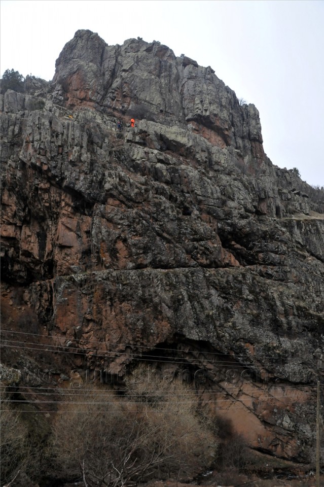 Gümüşhane'de Keçi Kurtarma Operasyonu 11