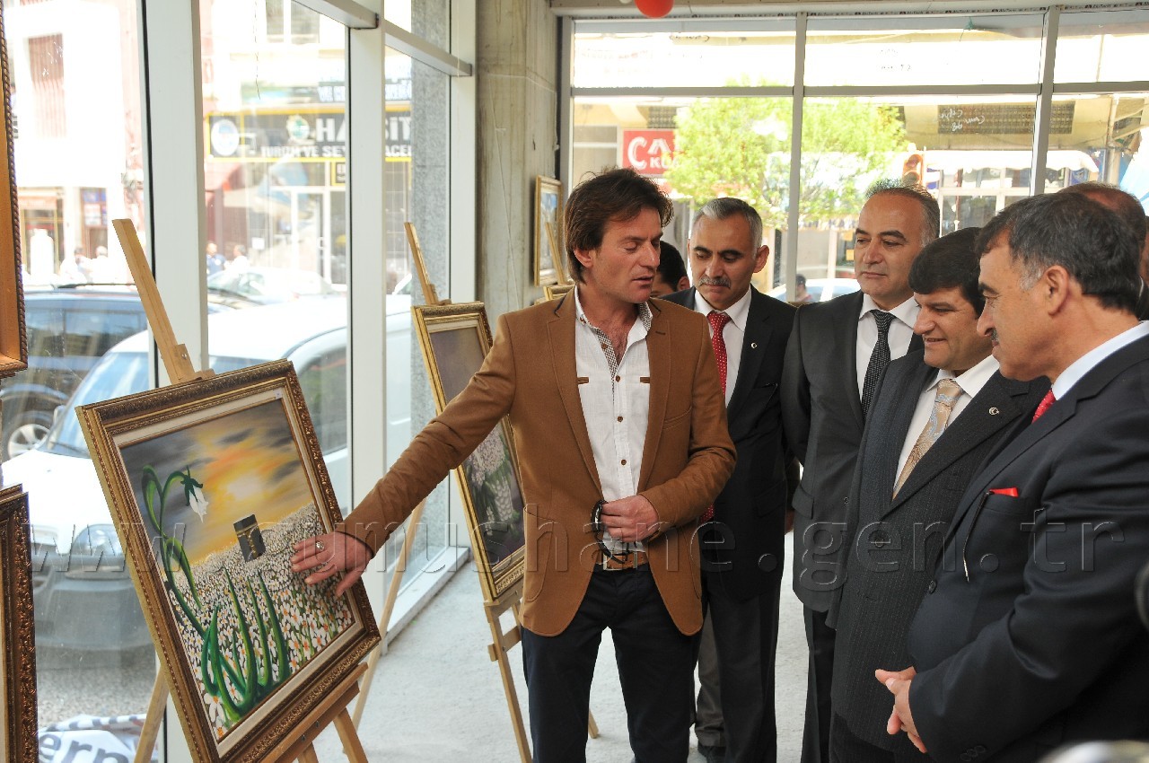 Kahveciydi Üçüncü Kişisel Resim Sergisini Açtı 4