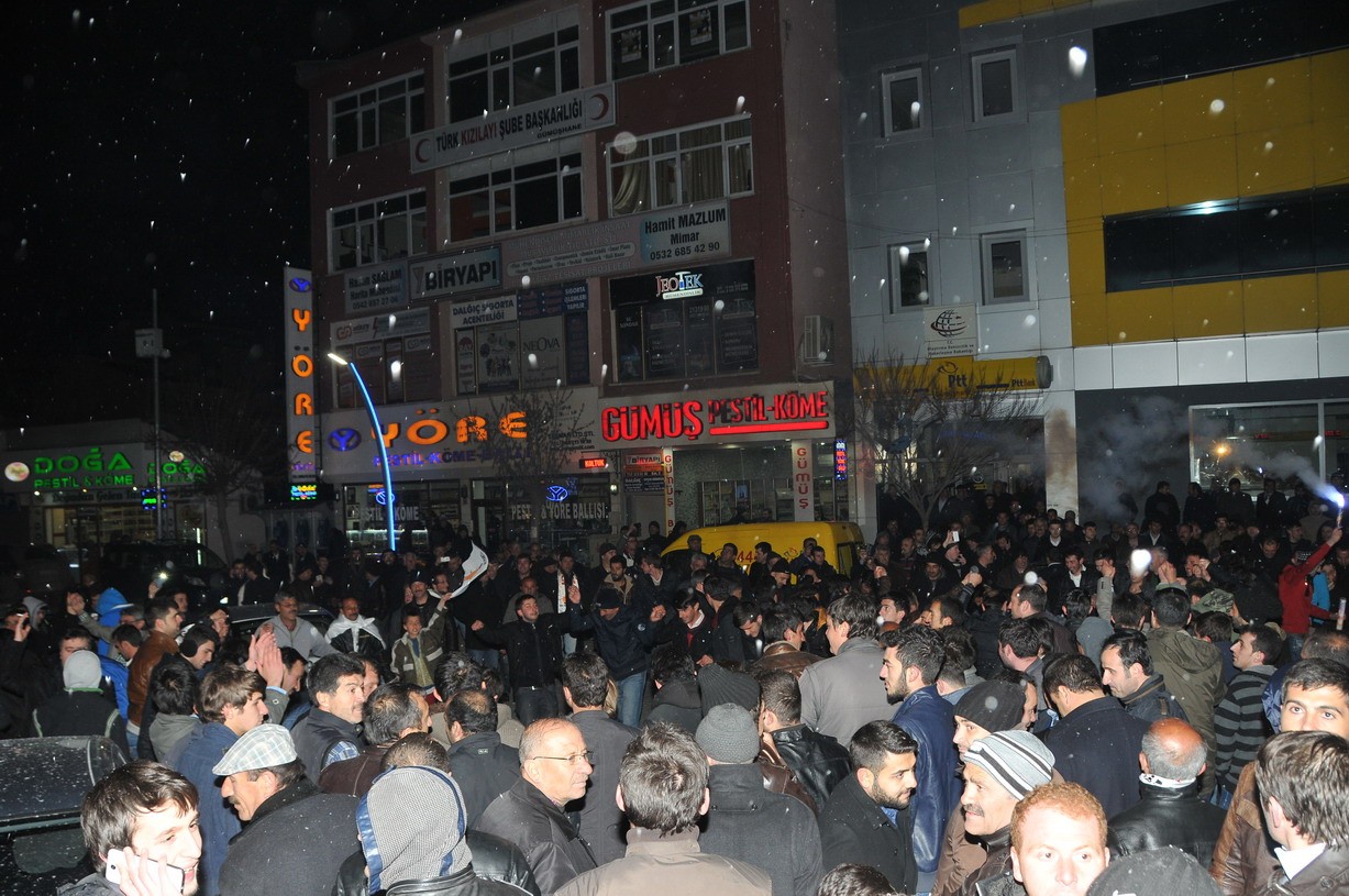 Gümüşhane'de Sevinç Gösterileri 11