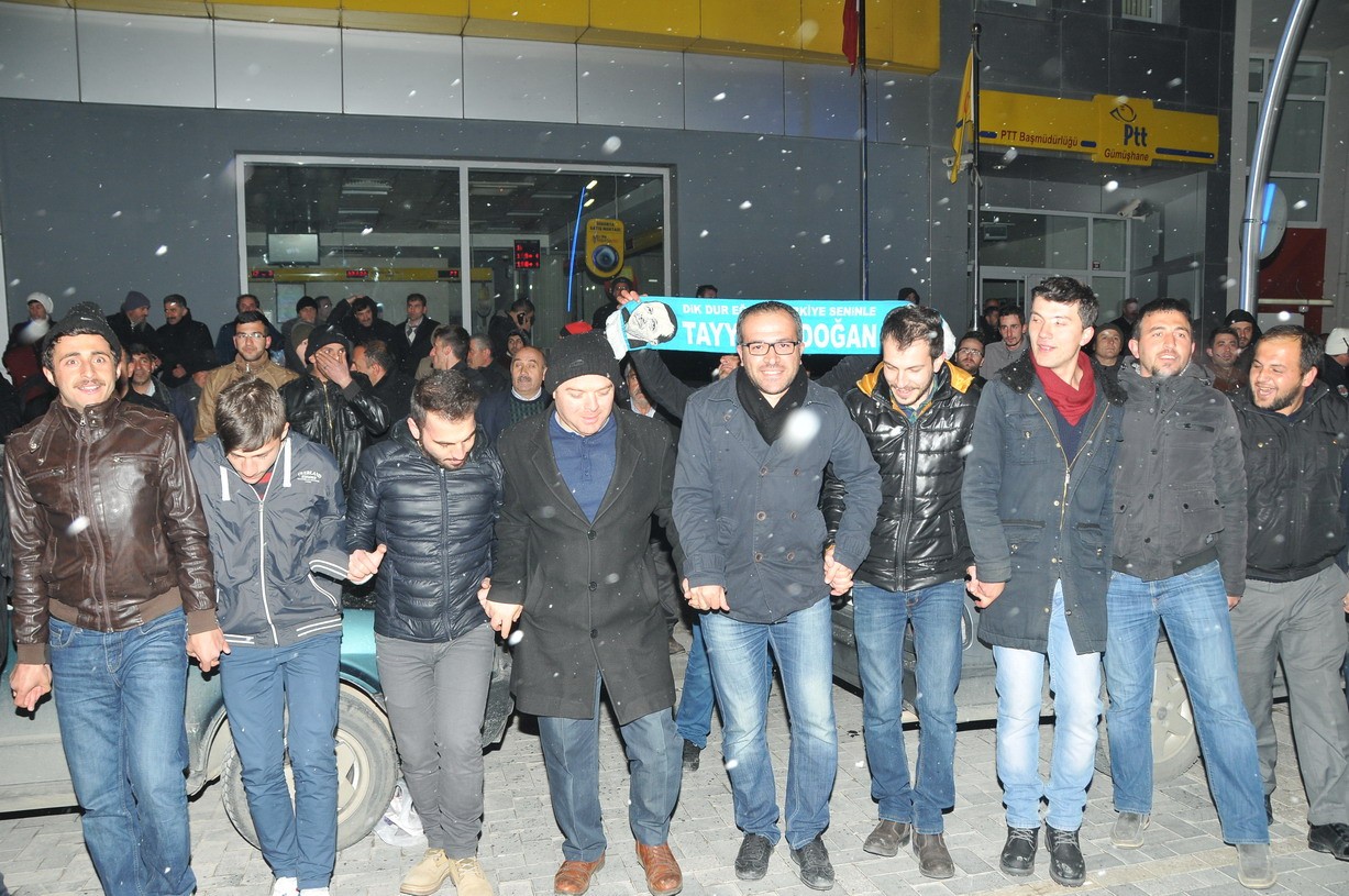 Gümüşhane'de Sevinç Gösterileri 16