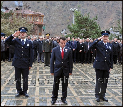 Ulu Önder Ölümünün 73.Yılında Gümüşhane'de Anıldı 7