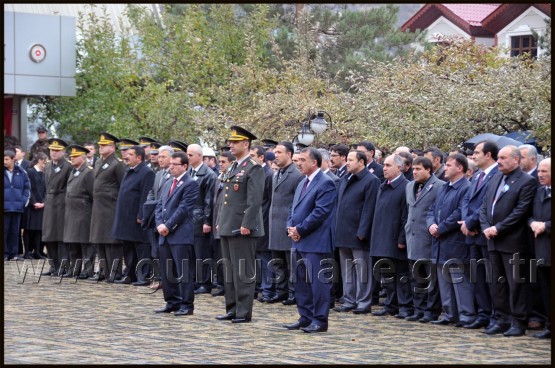 Ulu Önder Ölümünün 73.Yılında Gümüşhane'de Anıldı 11