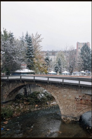 Gümüşhane'ye yılın ilk karı yağdı 3