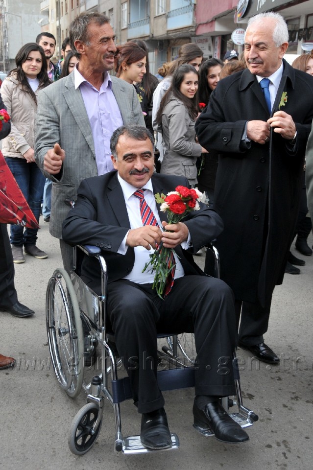 Gümüşhane'de Engelliler Günü Yürüyüşü Yapıldı 5