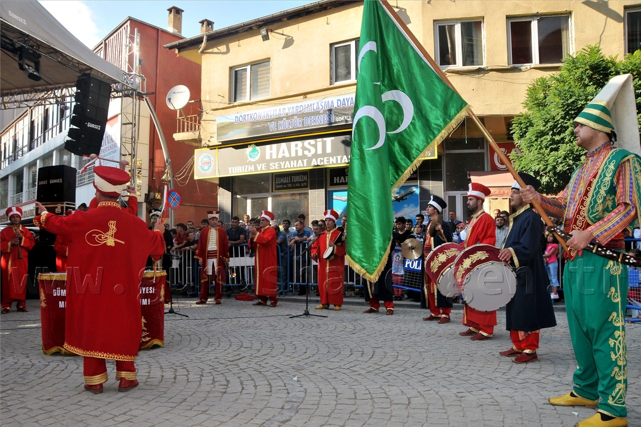Gümüşhane Caddeleri Mehteranla İnledi 6