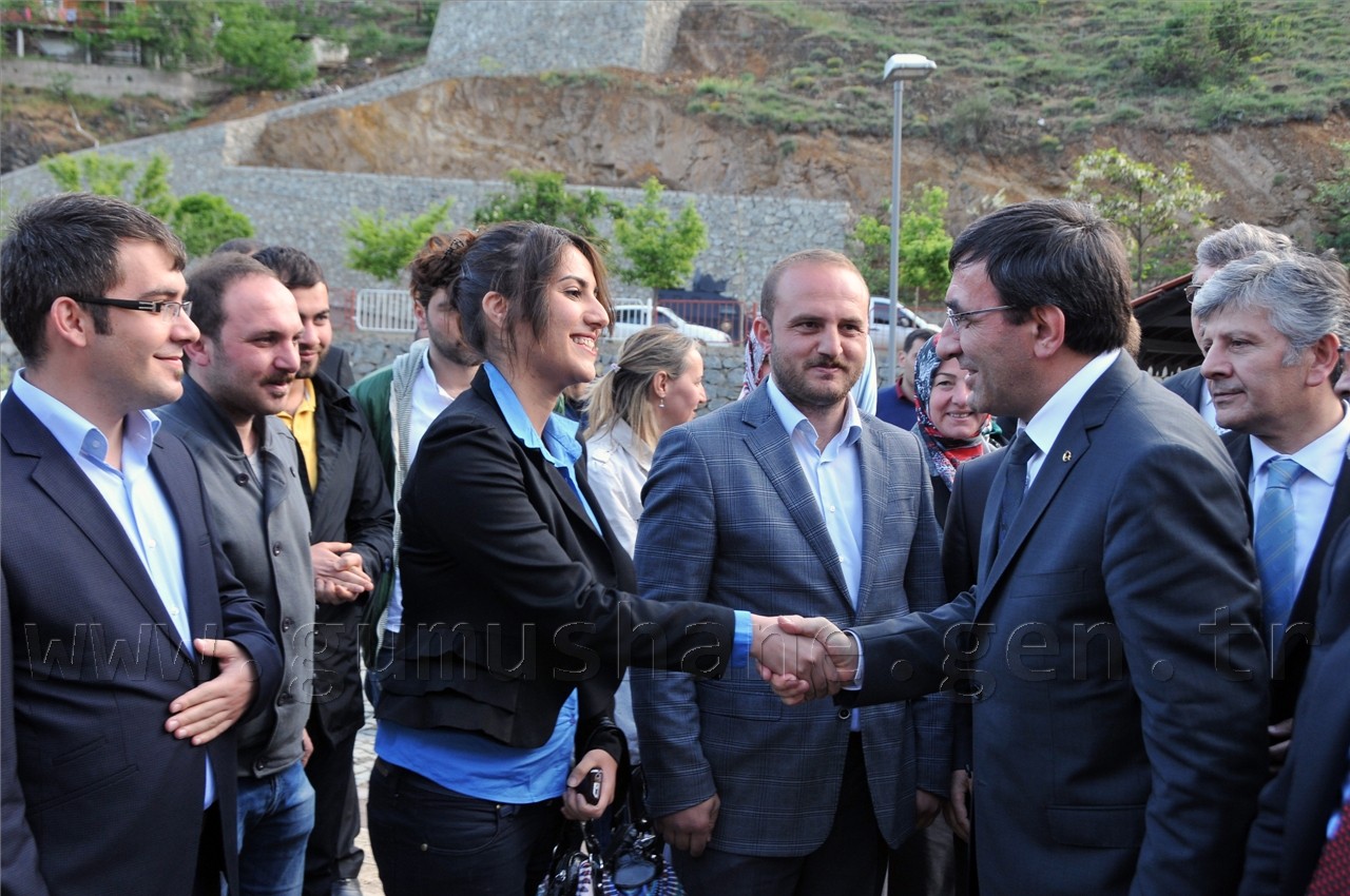 Kalkınma Bakanı Cevdet Yılmaz Gümüşhane'de 10