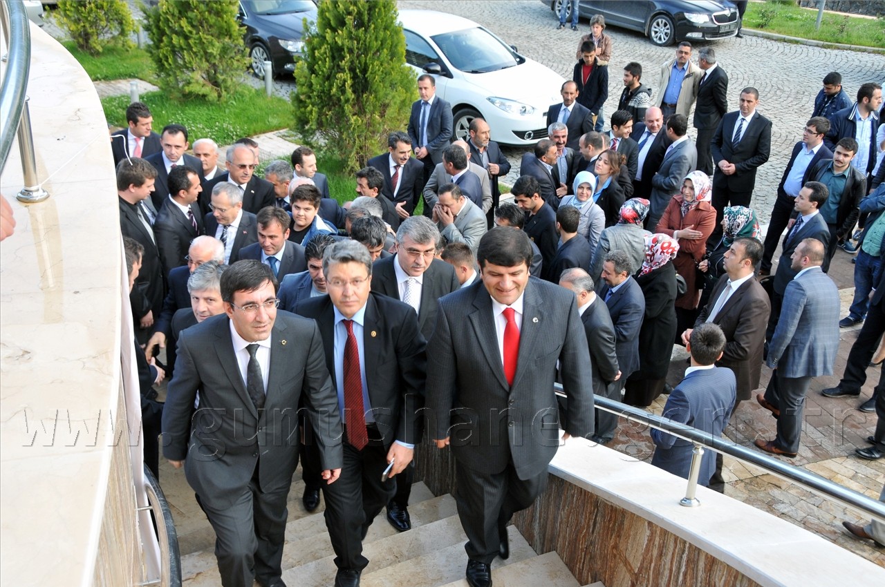 Kalkınma Bakanı Cevdet Yılmaz Gümüşhane'de 12