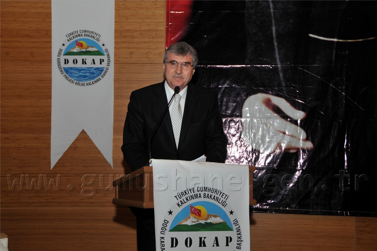 Kalkınma Bakanı Cevdet Yılmaz Gümüşhane'de 19
