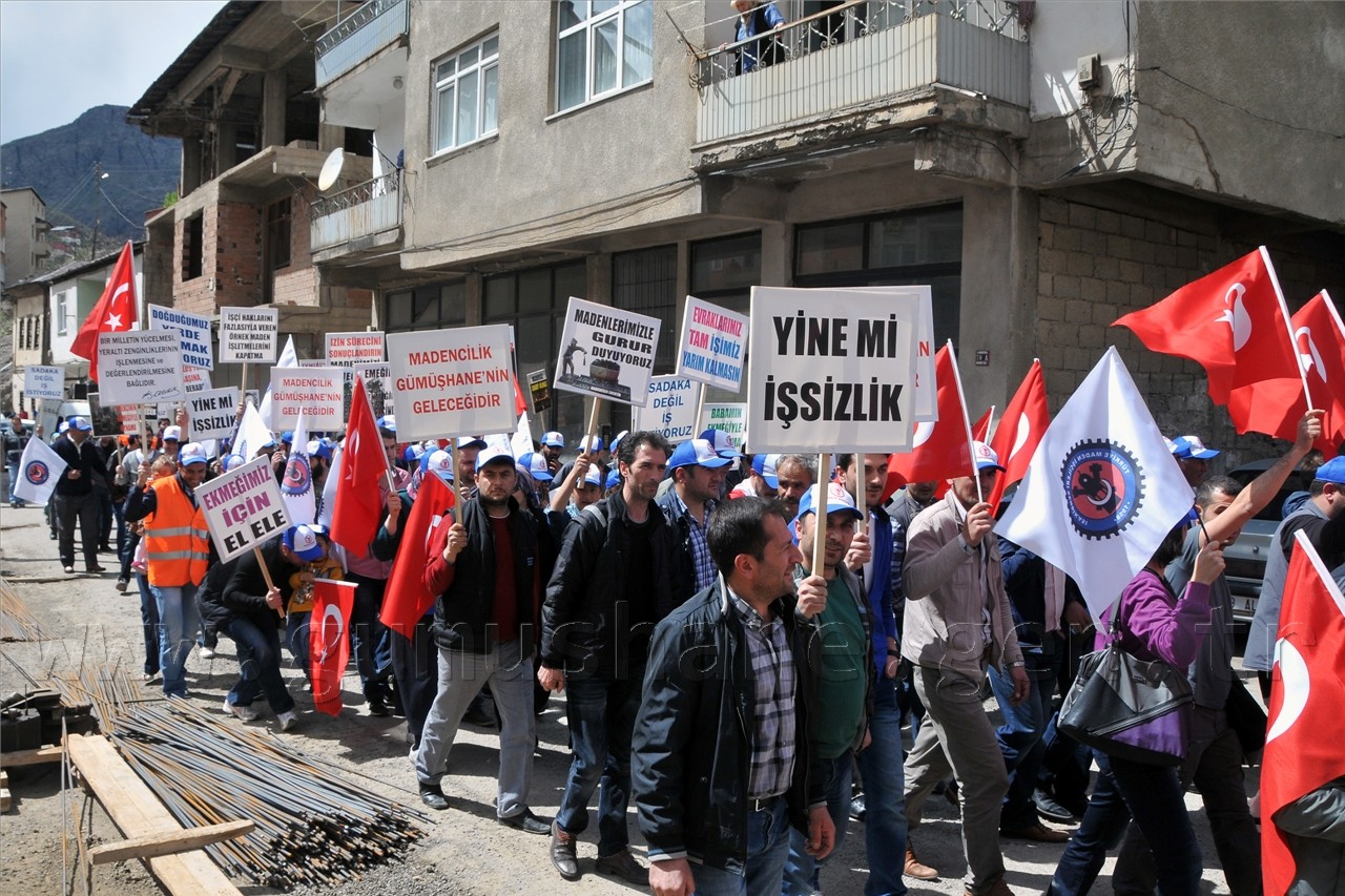 Gümüşhane'de 1 Mayıs Kutlamaları 14