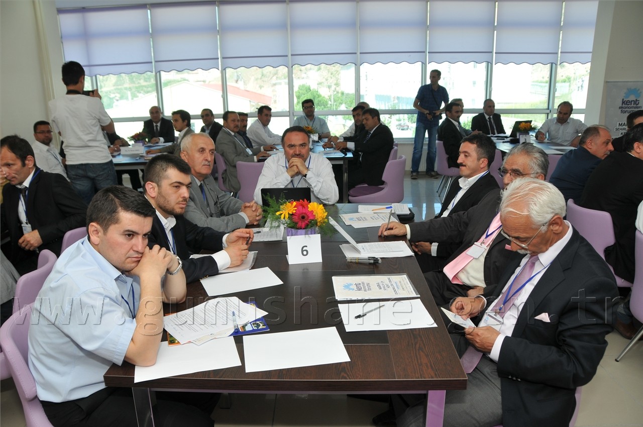 Gümüşhane'de Kent Ekonomileri Forumu Düzenleniyor 12