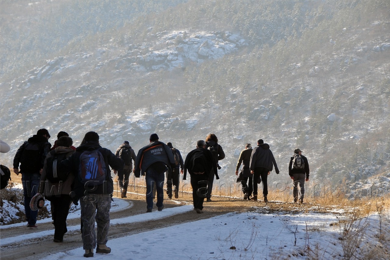 Gümüşhaneli Dağcılar Kelkit'te Yürüyüş Düzenledi 10