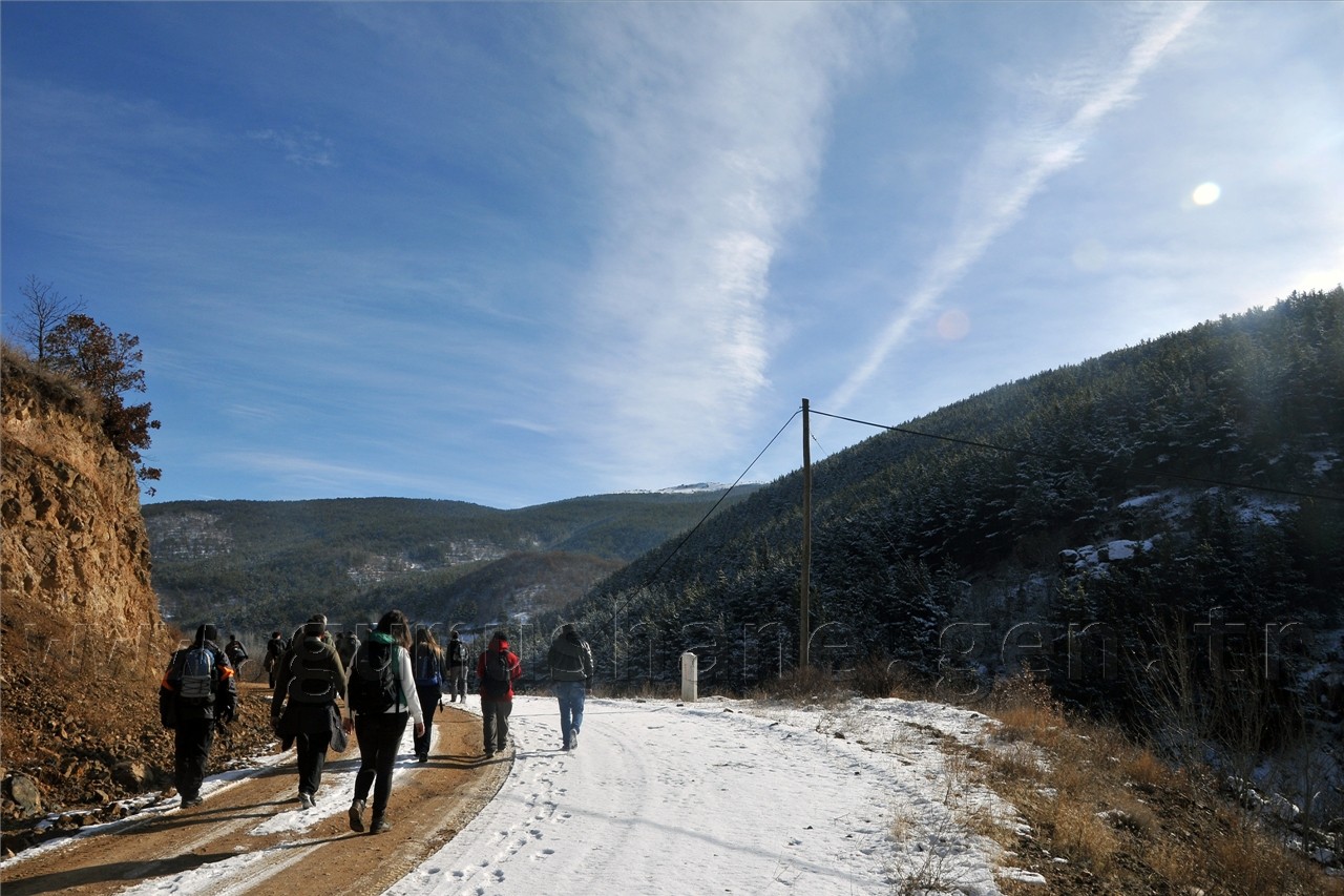 Gümüşhaneli Dağcılar Kelkit'te Yürüyüş Düzenledi 12